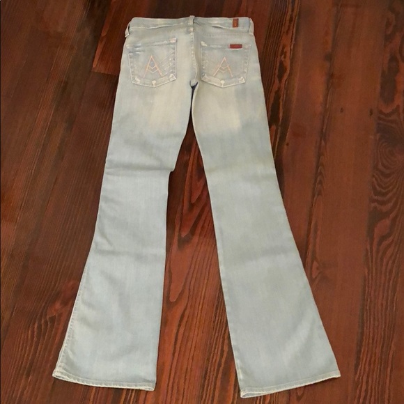 7 for all mankind jeans, size 25, like new. - Picture 4 of 6